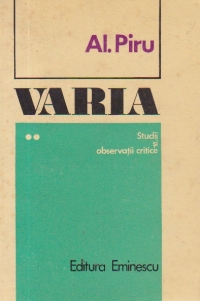 Varia - Studii si observatii critice, Volumul al II-lea